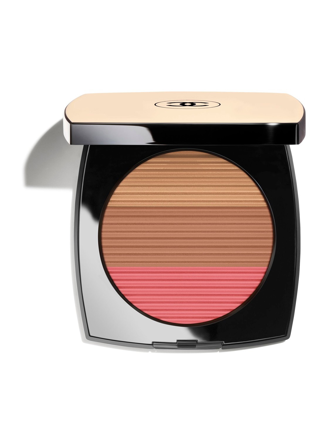 CHANEL POUDRE BELLE MINE ENSOLEILLÉE - voorkant 6 medium rose gold