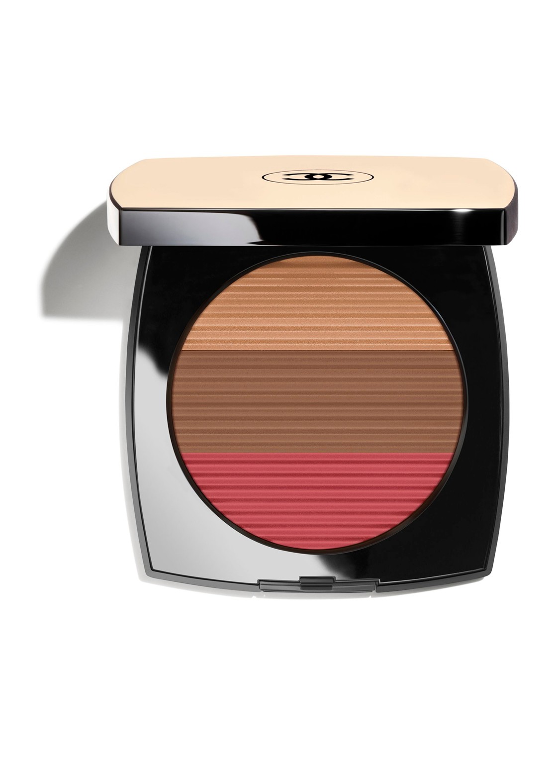 CHANEL POUDRE BELLE MINE ENSOLEILLÉE - voorkant 6 deep rose gold