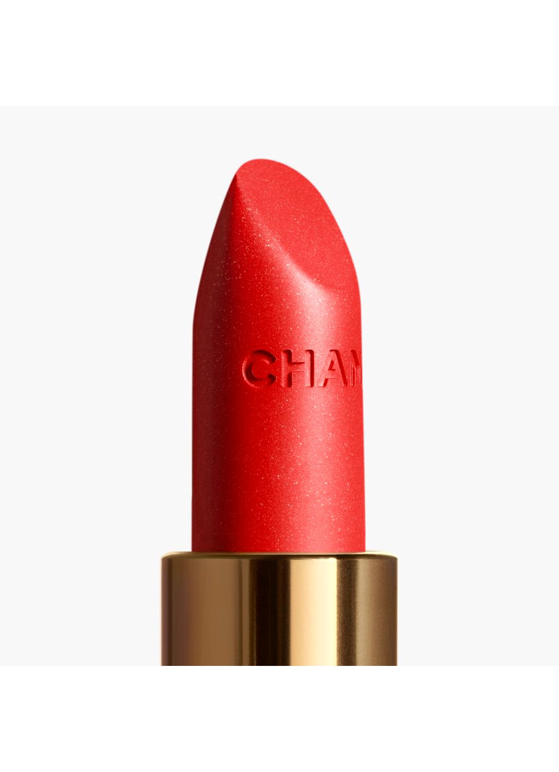 CHANEL STRALENDE FLUWEELACHTIGE LIPPENSTIFT - achterkant 48 ardente 