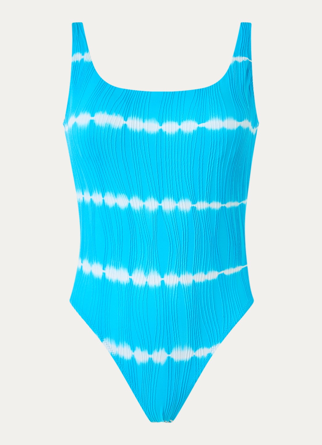 Chantelle Badpak met uitneembare vulling en structuur - voorkant 2 blauw