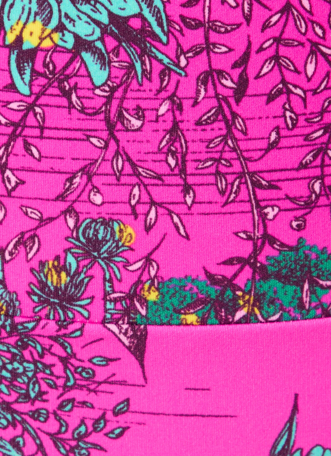 Chantelle Bikinislip met print - detail 2 donkerroze