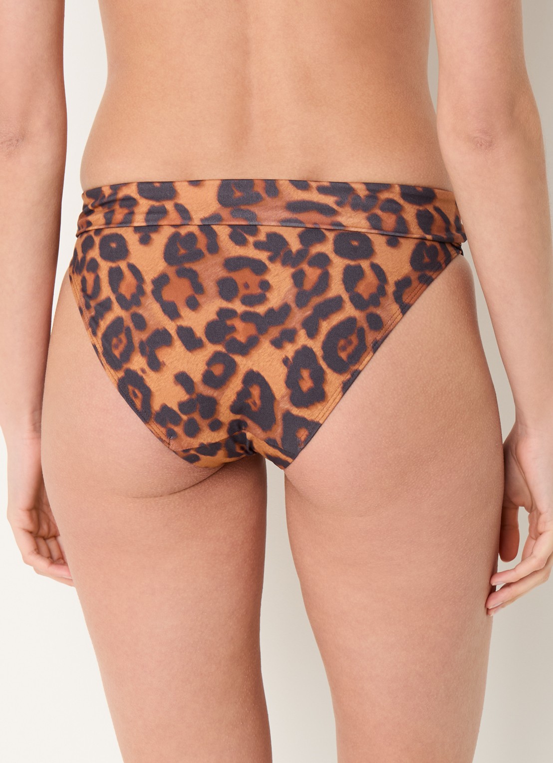 Chantelle Bikinislip met print - achterkant 3 bruin