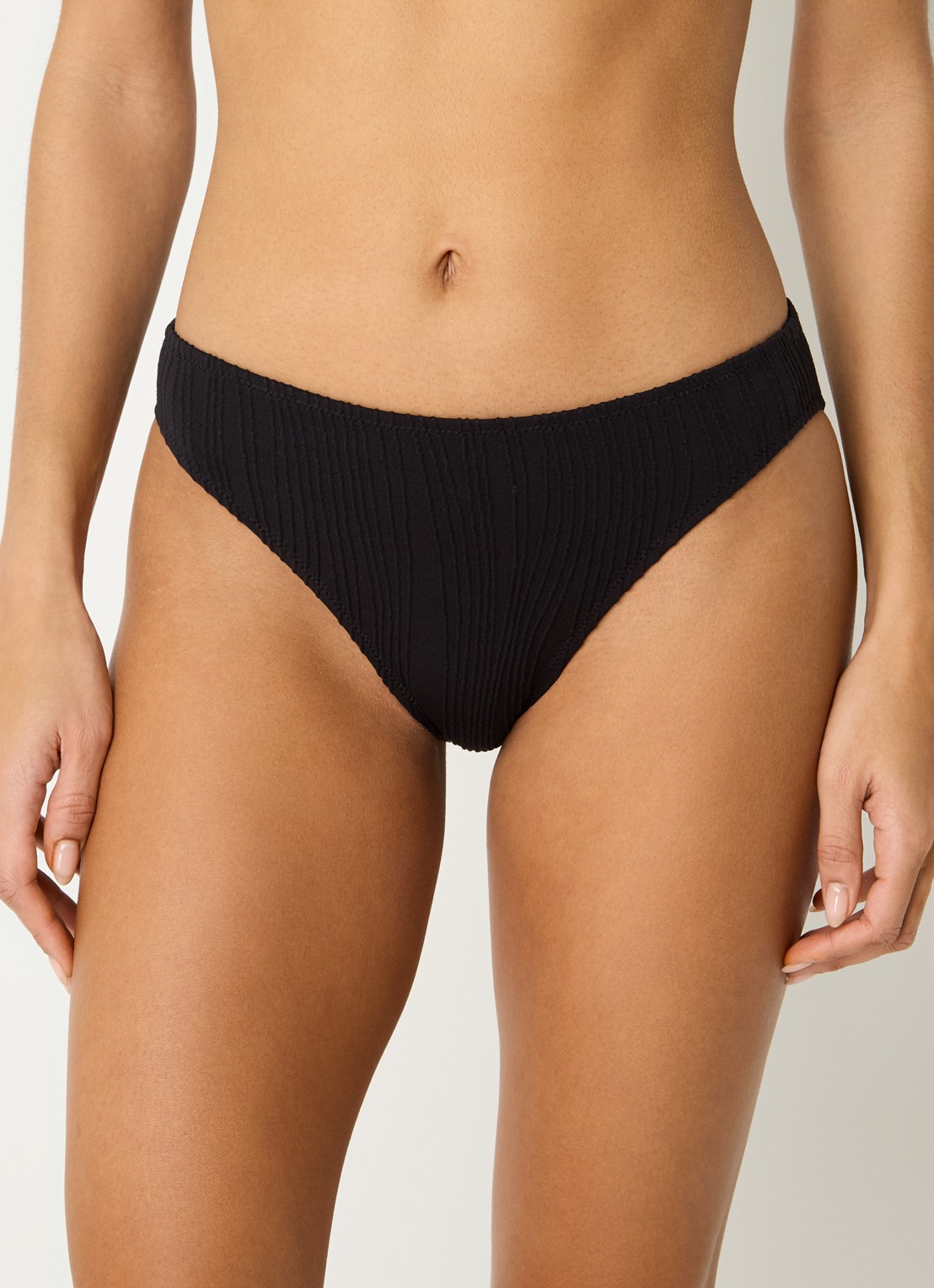 Chantelle Bikinislip met structuur - detail 3 zwart