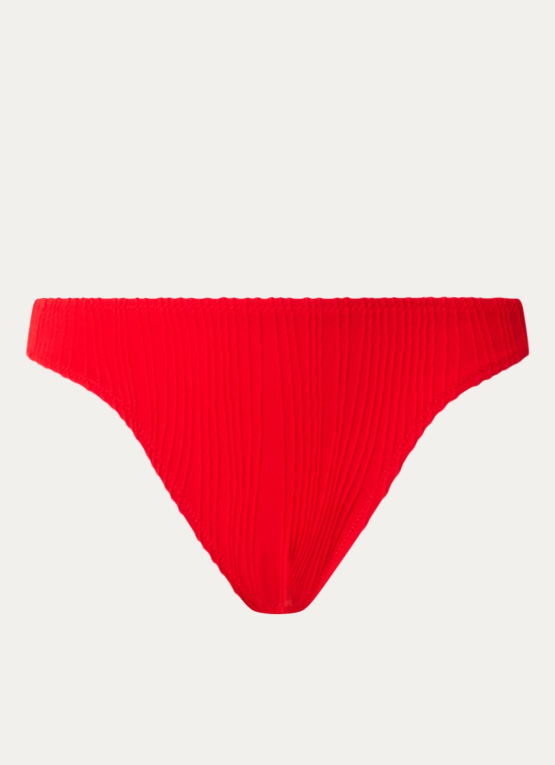 Chantelle Bikinislip met structuur - voorkant 2 rood
