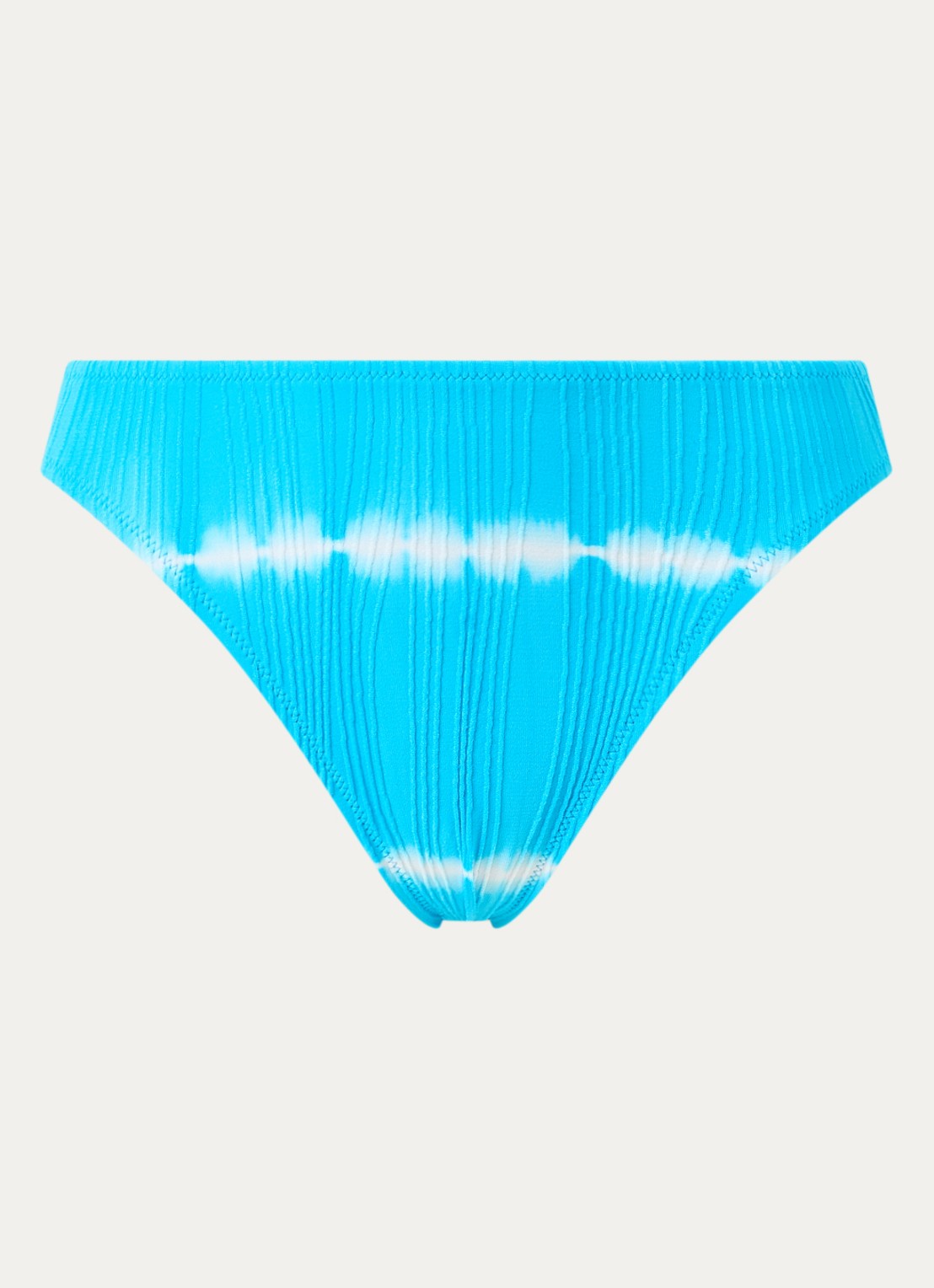 Chantelle Bikinislip met structuur - voorkant 4 blauw