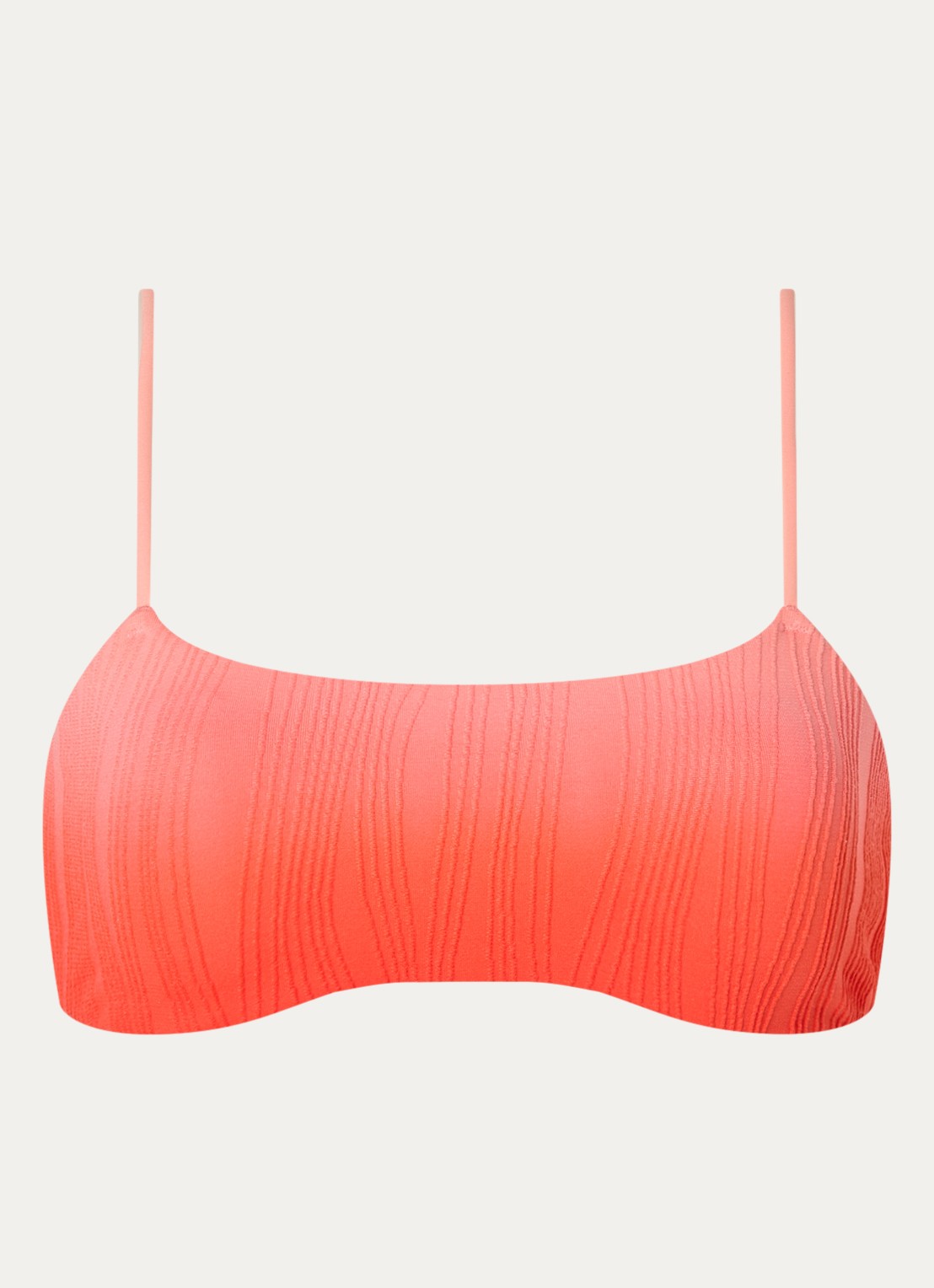 Chantelle Bikinitop met uitneembare vulling - voorkant oranje