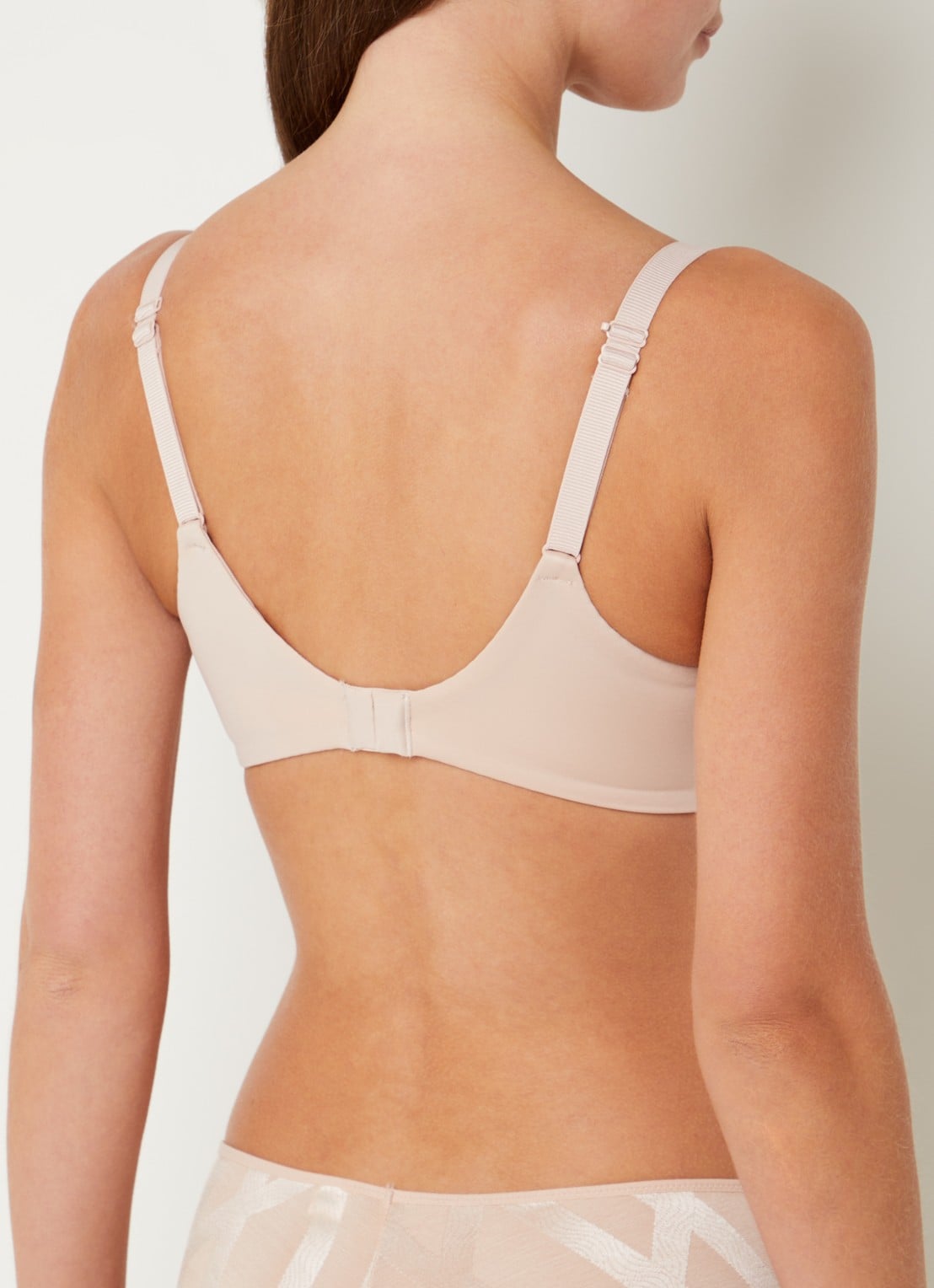 Chantelle Glaze voorgevormde beugel bh met grafische print - achterkant 3 oudroze
