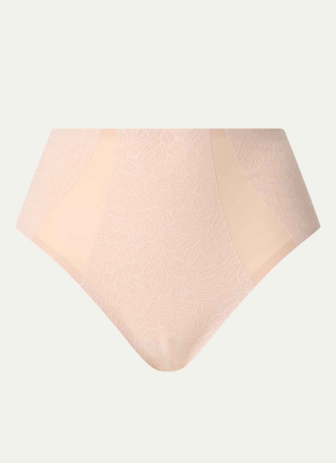 Chantelle High waisted naadloze slip - voorkant 4 beige