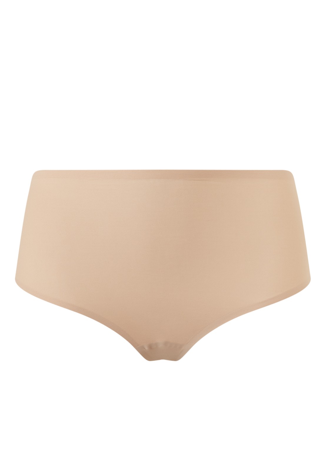 Chantelle High waisted naadloze string - voorkant beige