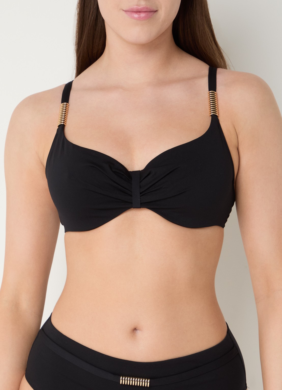 Chantelle Icon bikinitop met beugel - detail 4 zwart