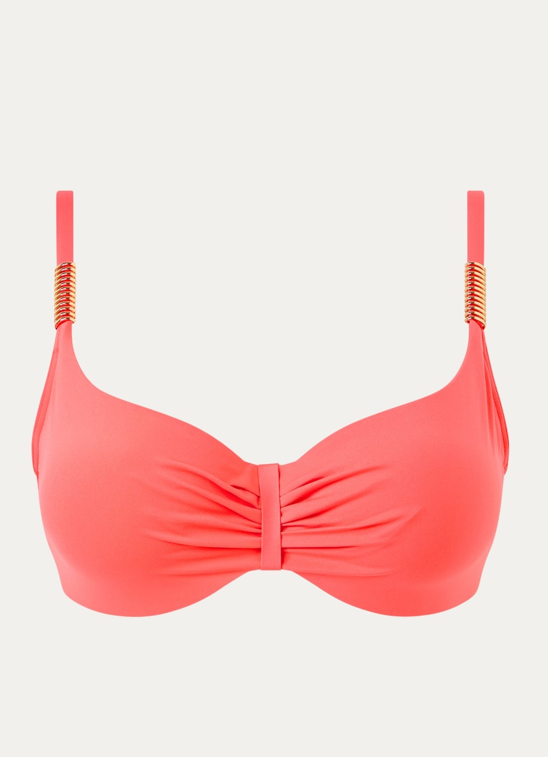 Chantelle Icon bikinitop met beugel - voorkant 4 koraalroze