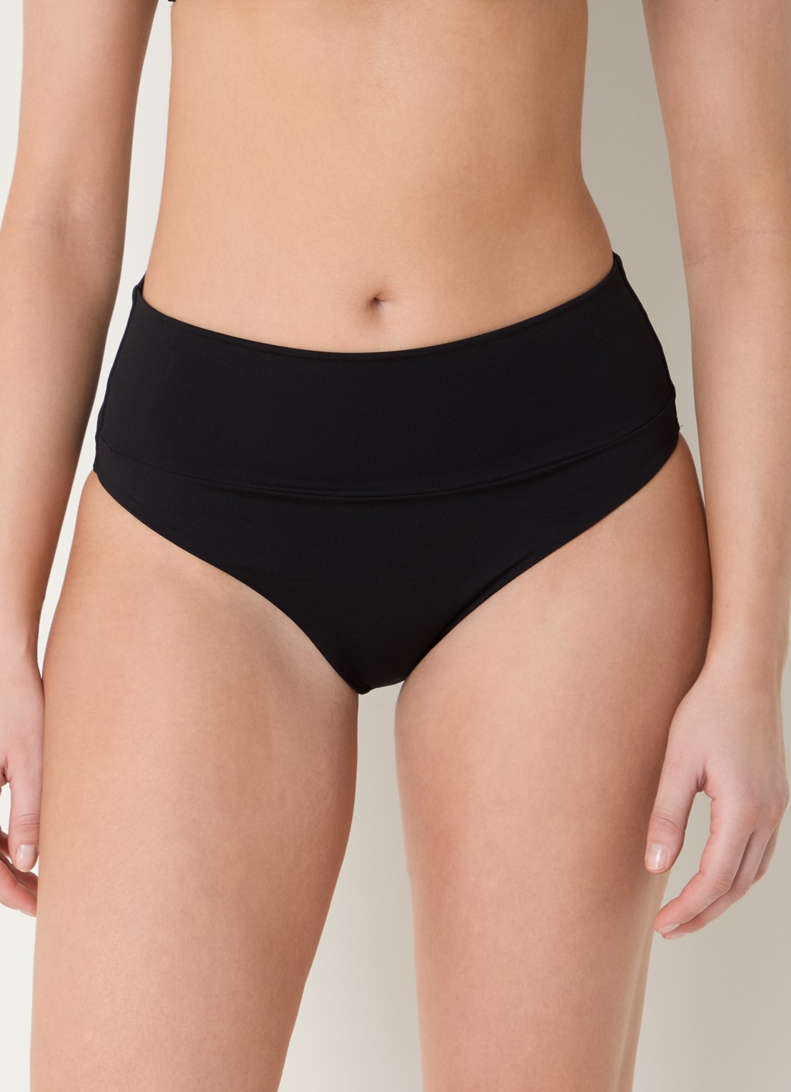 Chantelle Icon high waisted bikinislip - detail 4 zwart