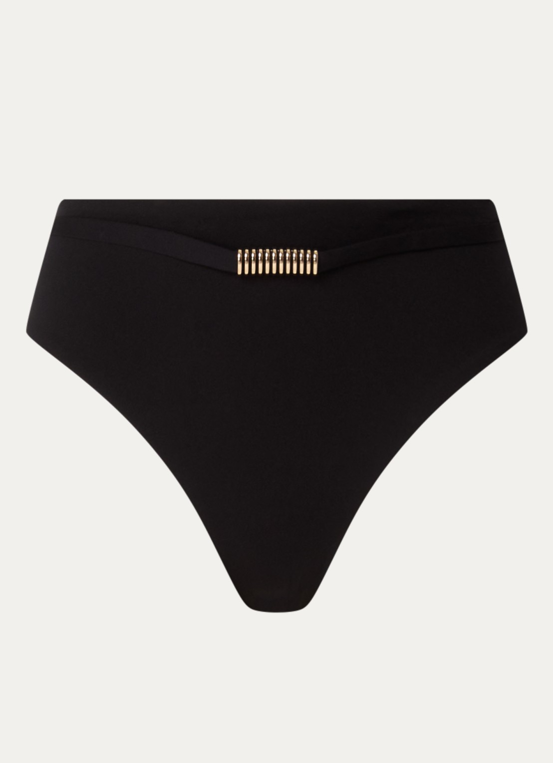 Chantelle Icon high waisted bikinislip - voorkant 4 zwart