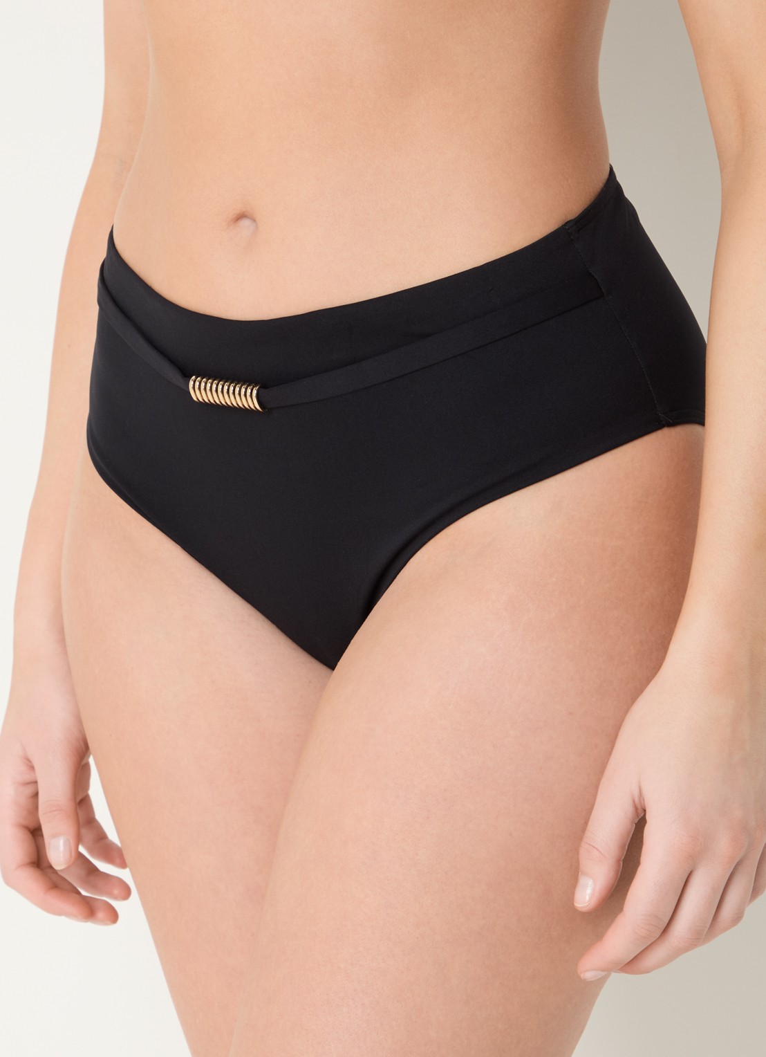 Chantelle Icon high waisted bikinislip - detail 2 zwart