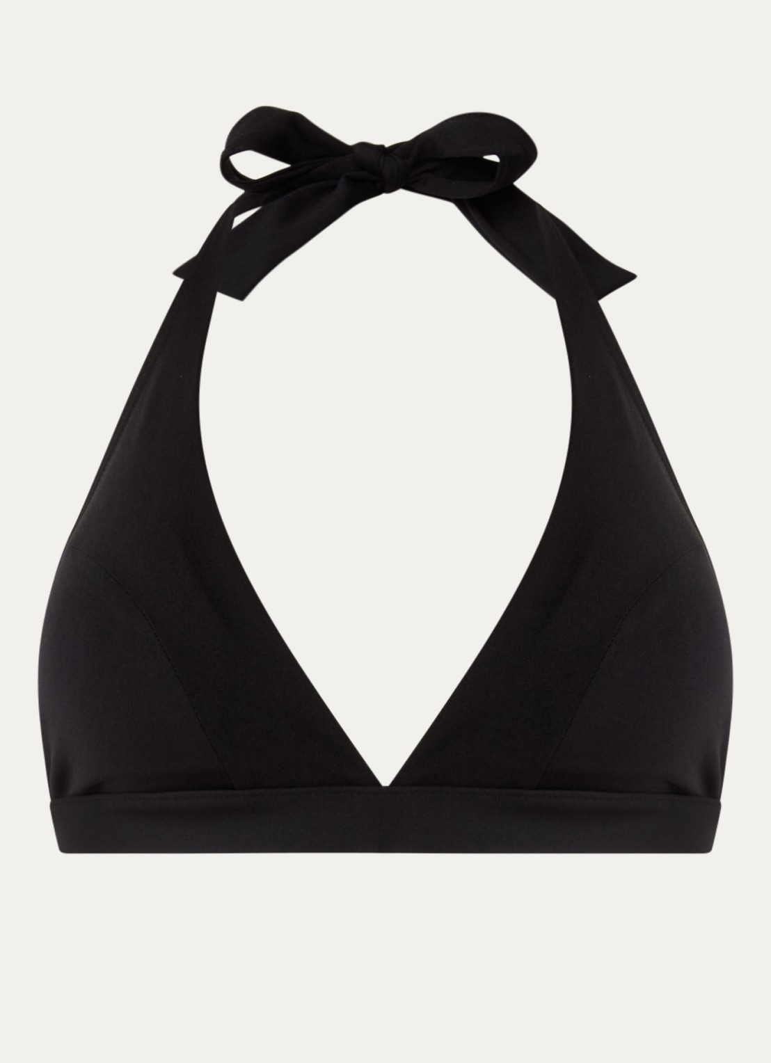 Chantelle Icon triangel bikinitop met uitneembare vulling - voorkant 2 zwart