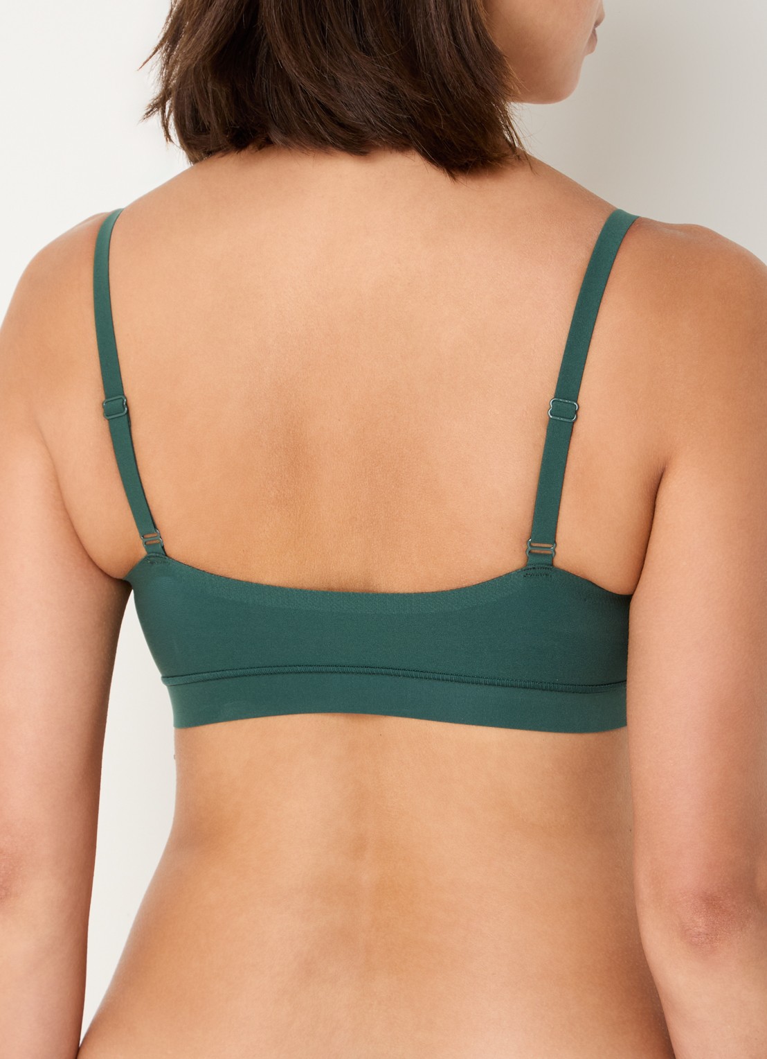 Chantelle Naadloze bralette met uitneembare vulling - achterkant 5 donkergroen