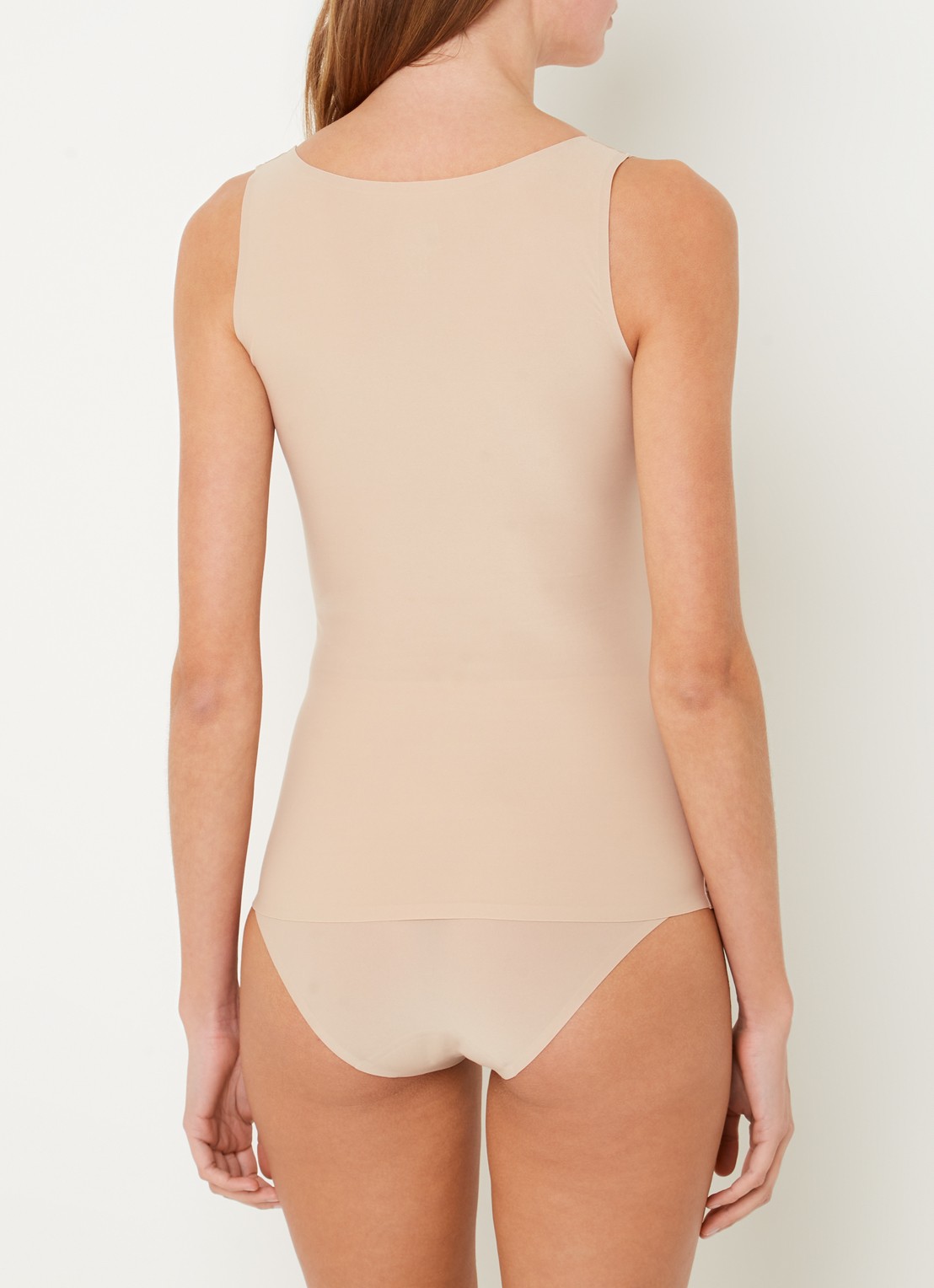 Chantelle Naadloze tanktop - achterkant 2 beige