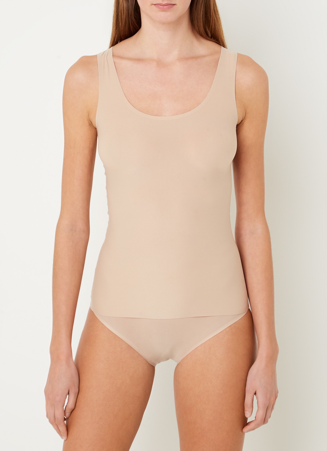 Chantelle Naadloze tanktop - detail beige