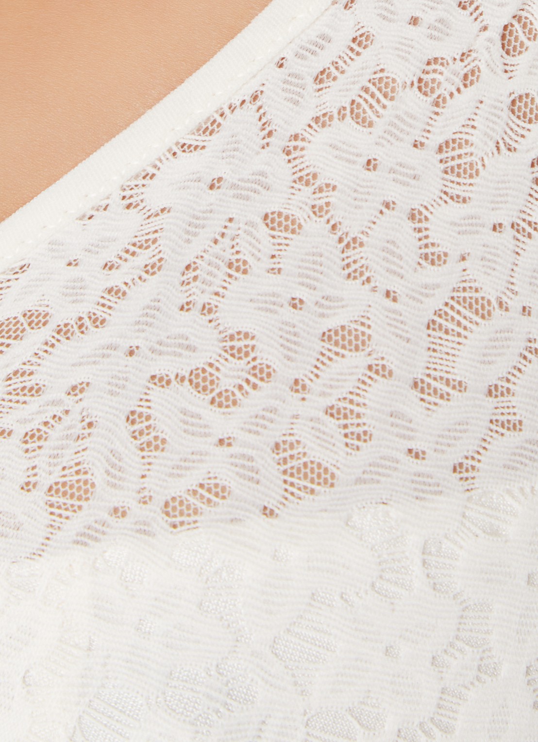 Chantelle Norah beugel bh van kant - detail gebroken wit