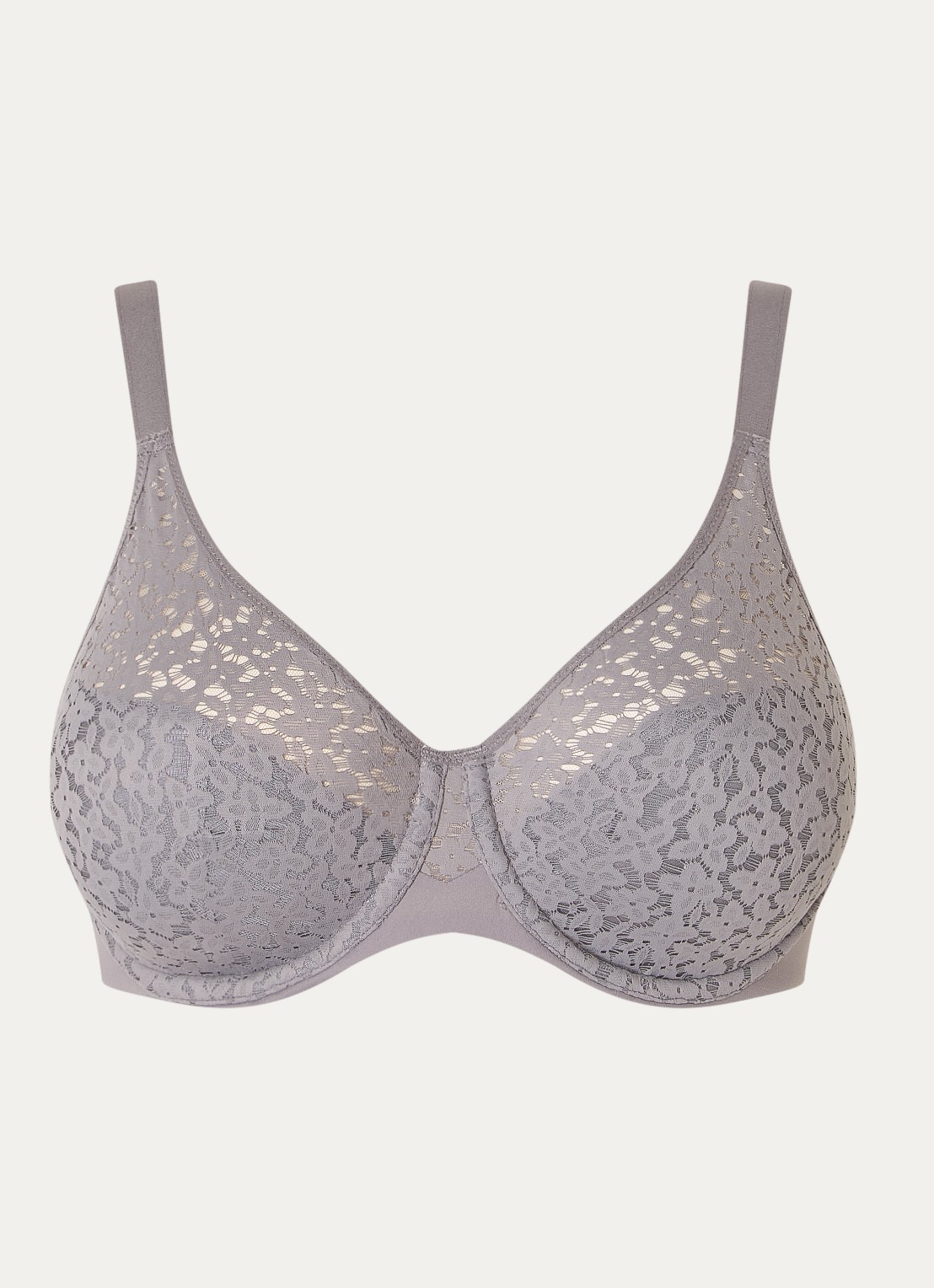 Chantelle Norah beugel bh van kant - voorkant 3 taupe