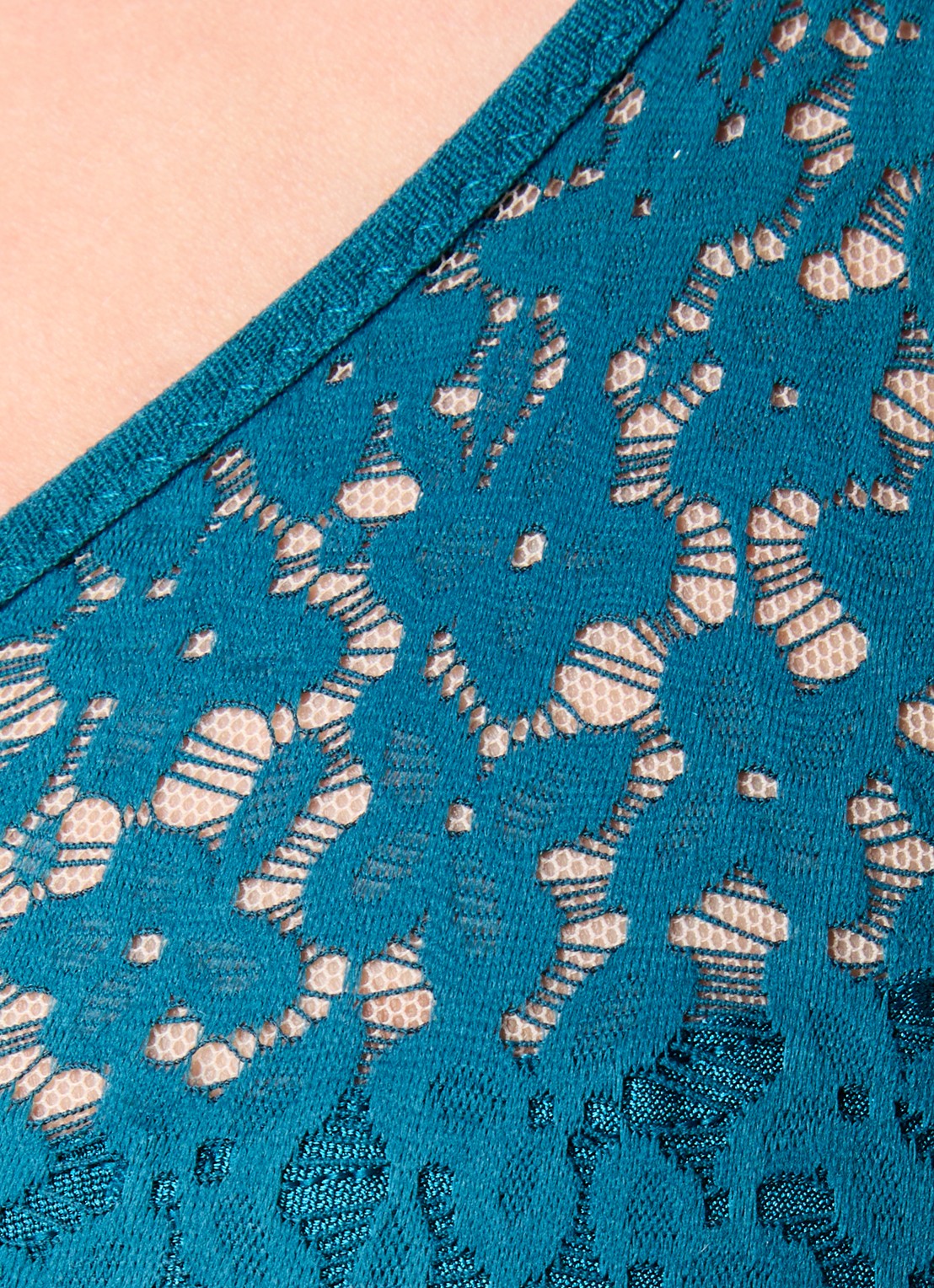 Chantelle Norah beugel bh van kant - detail 4 donkergroen