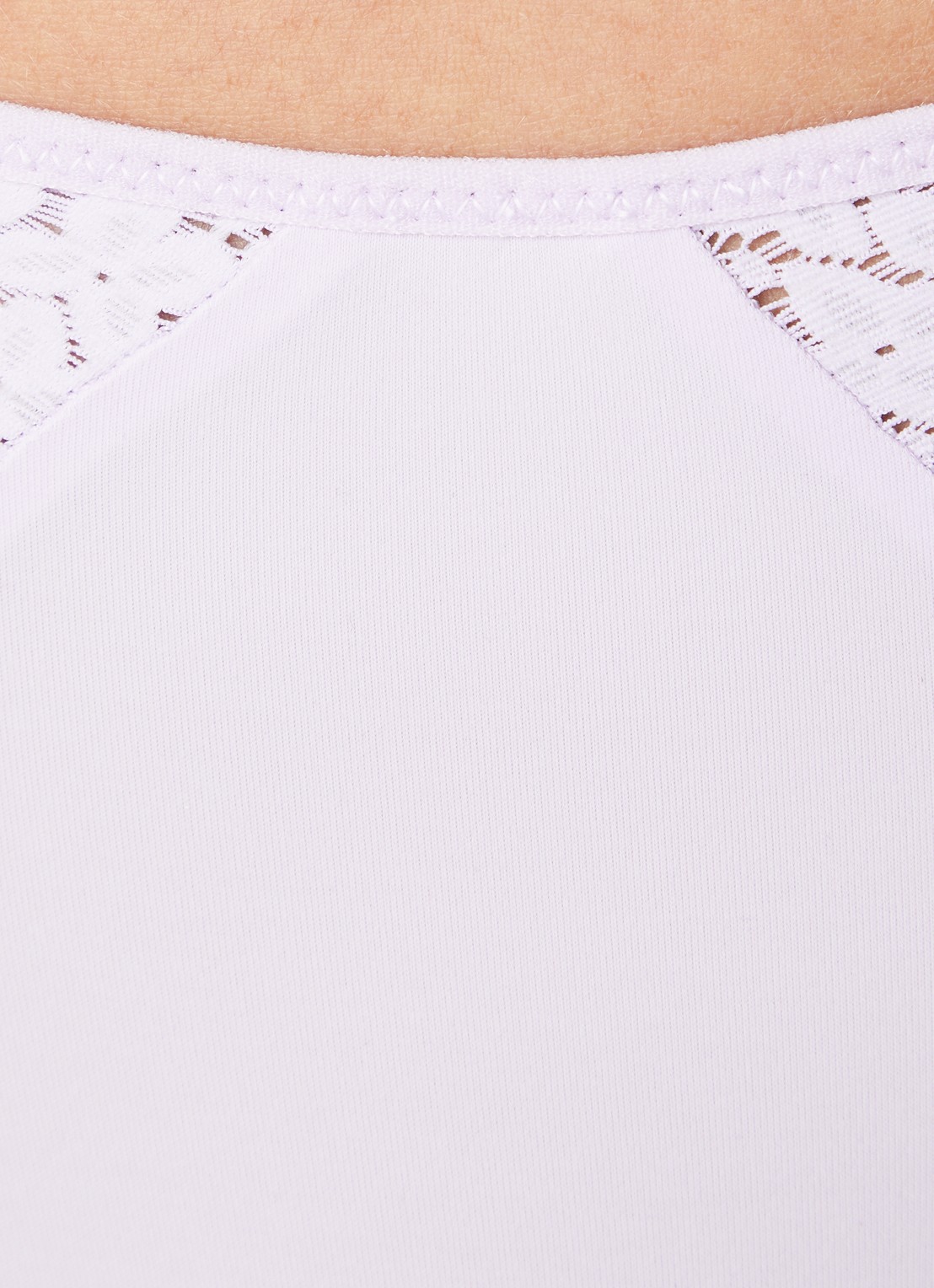 Chantelle Norah shorty met kant - detail 6 lichtpaars