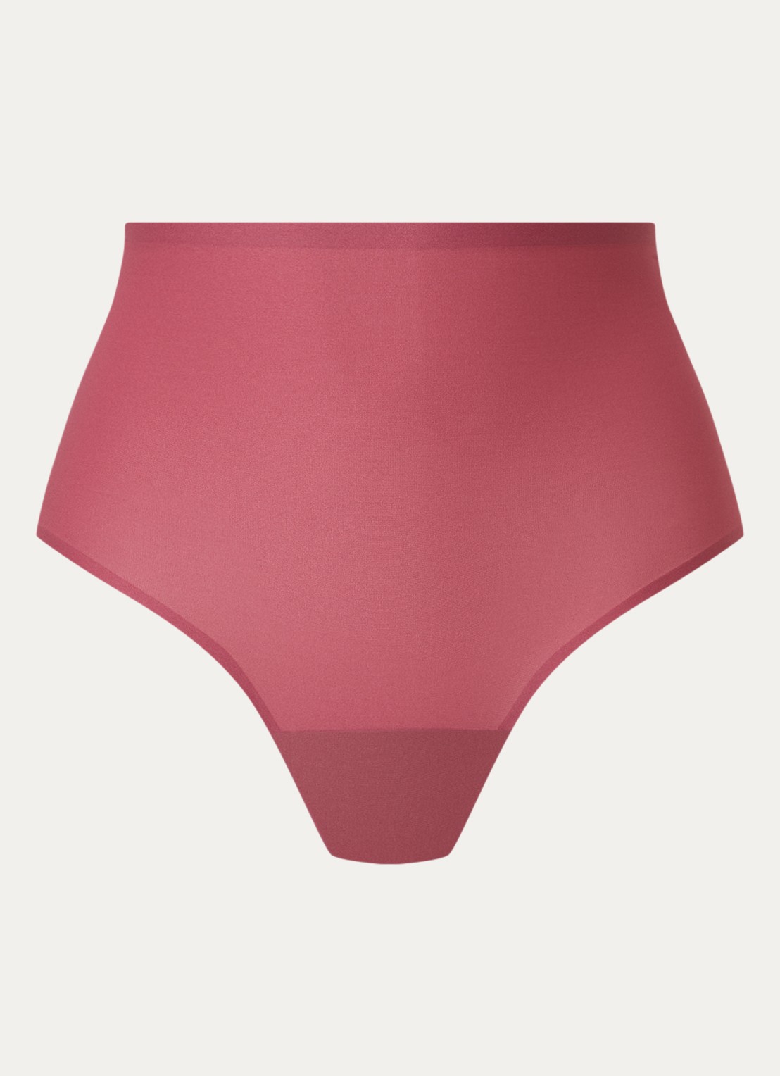 Chantelle One-size-fits-all high waisted naadloze slip - voorkant 2 parelmoer