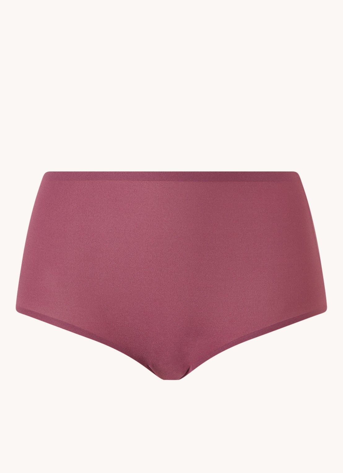 Chantelle One-size-fits-all high waisted naadloze slip - voorkant 3 aubergine