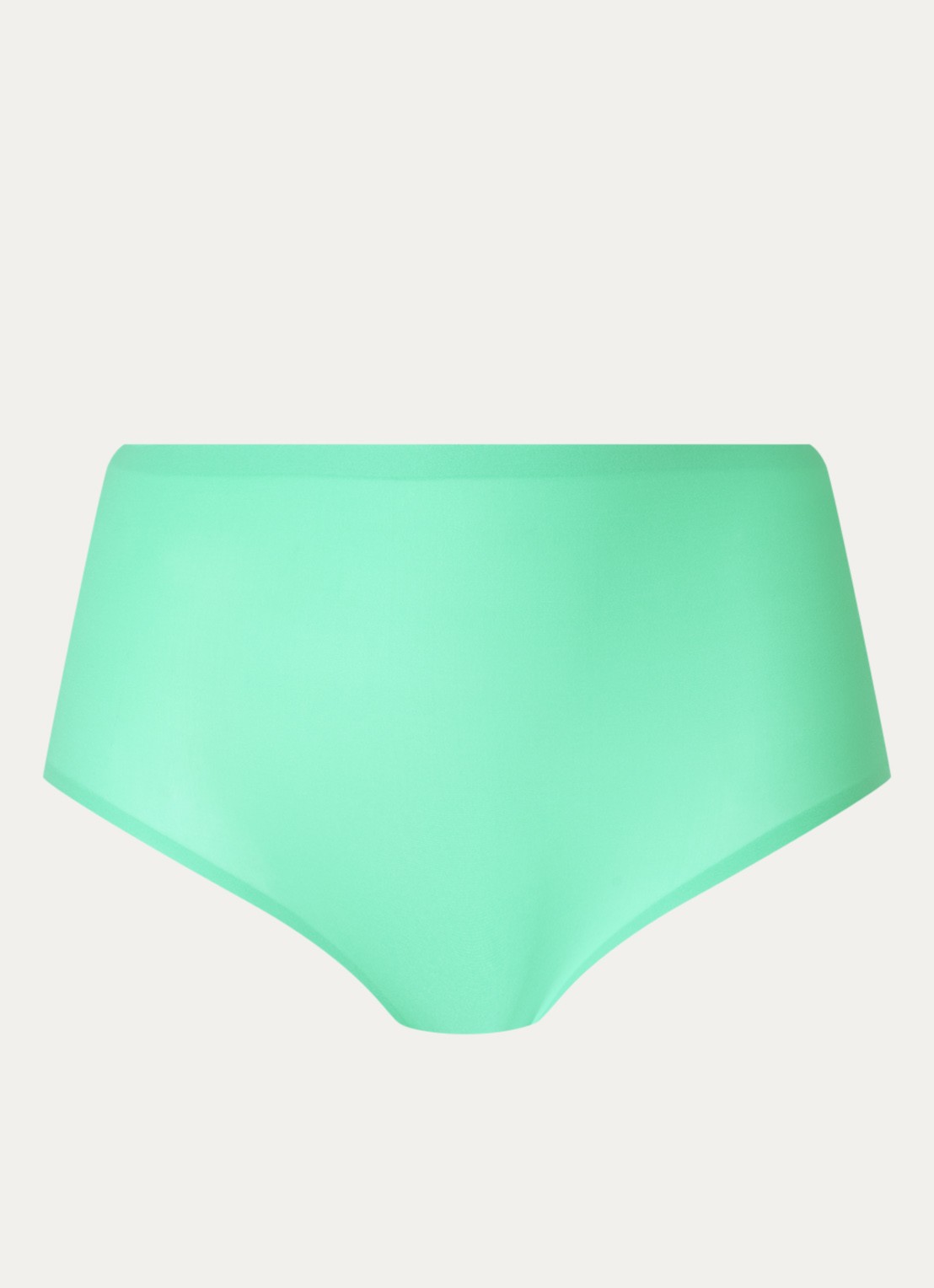 Chantelle One-size-fits-all high waisted naadloze slip - voorkant 3 zeegroen