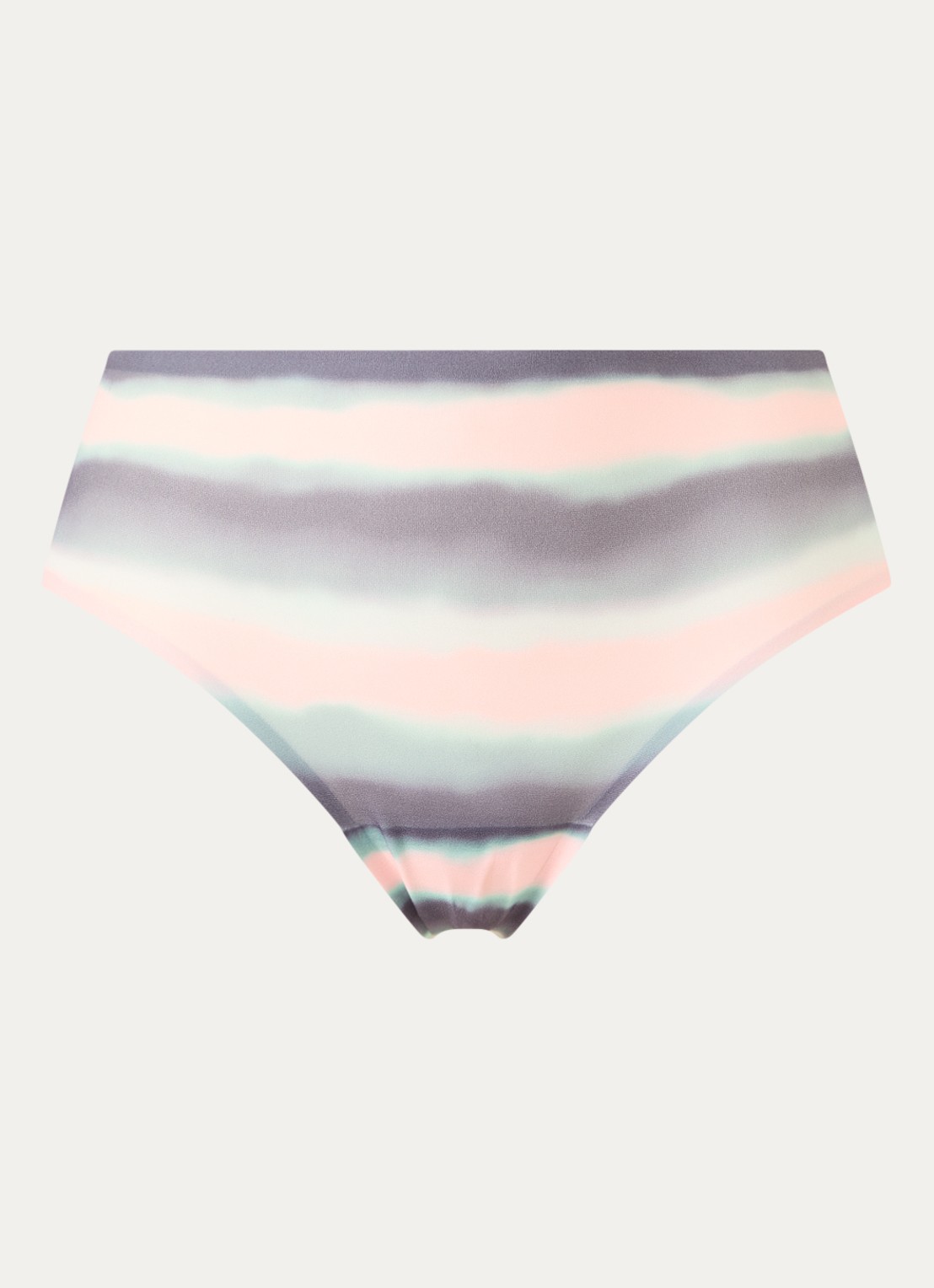 Chantelle One-size-fits-all naadloze hipster met print - voorkant 2 zalmroze