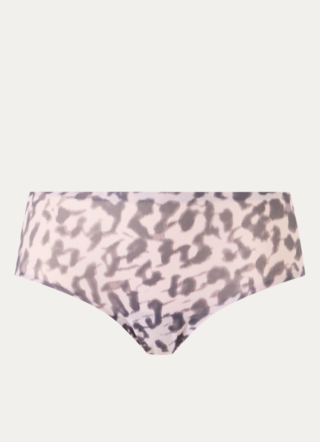 Chantelle One-size-fits-all naadloze hipster met print - voorkant lichtroze