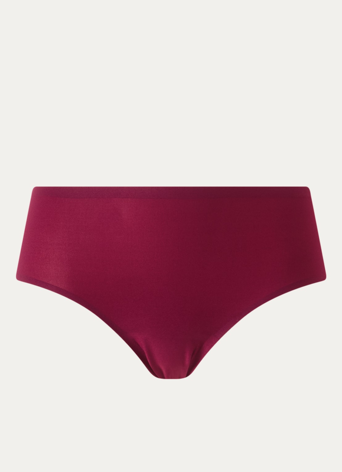 Chantelle One-size-fits-all naadloze hipster - voorkant donkerrood