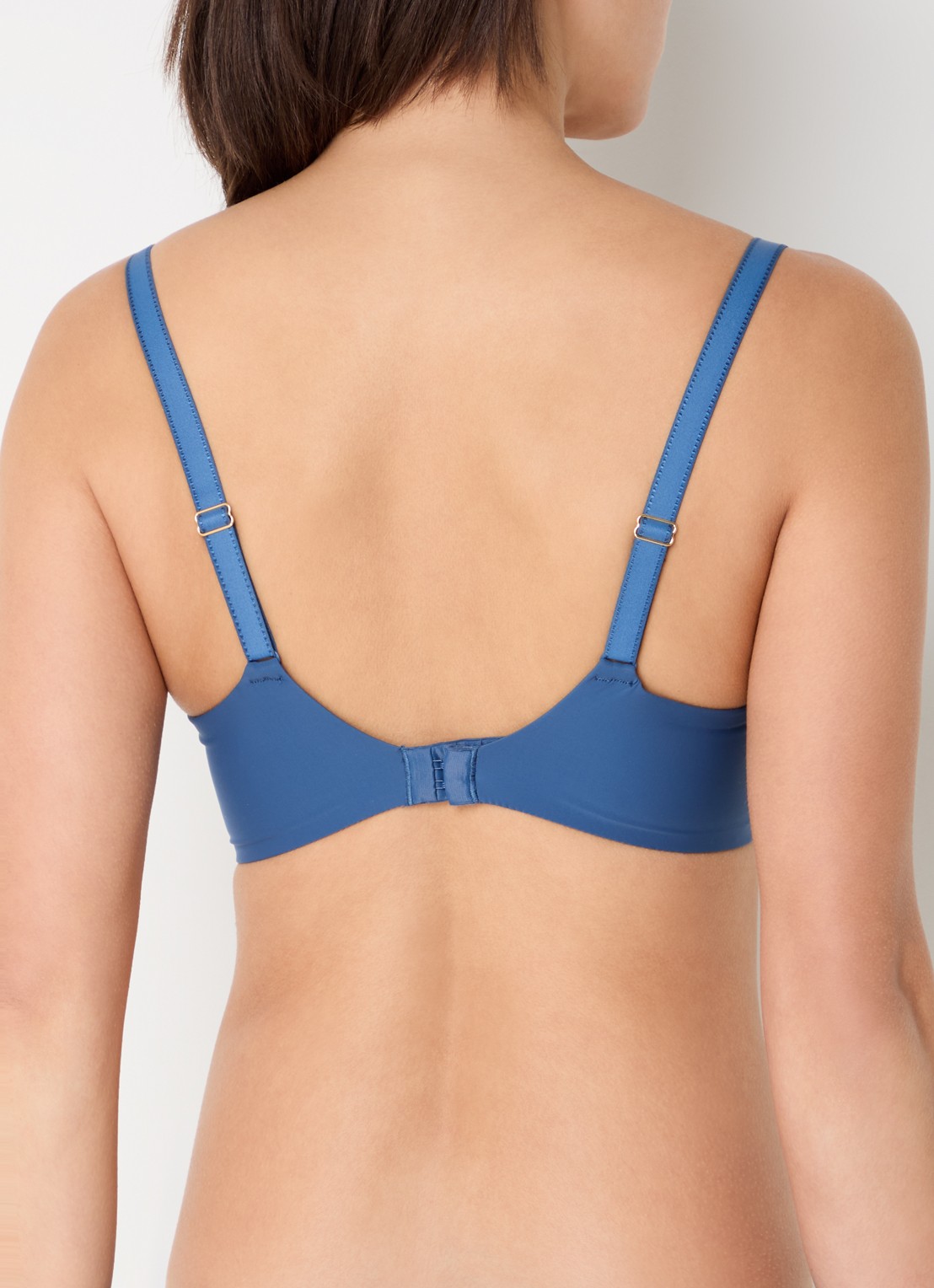 Chantelle Orangerie Dream beugel bh met kant - achterkant 3 blauw