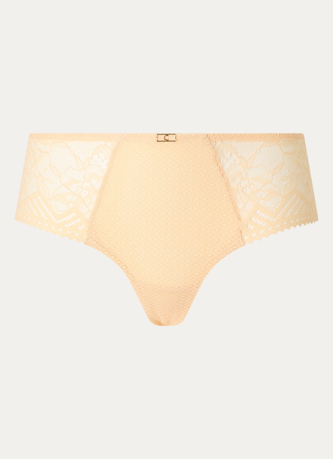 Chantelle Origins hipster van kant - voorkant 4 geel