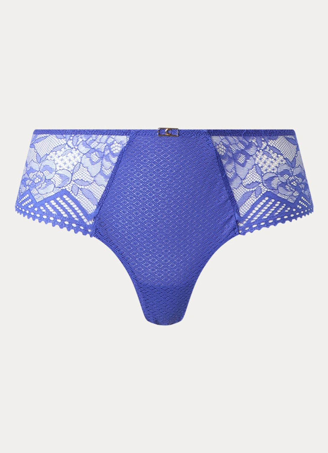 Chantelle Origins hipster van kant - voorkant 2 blauw