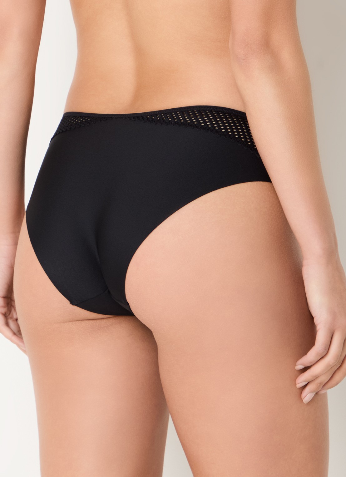 Chantelle Play hipster met kant - achterkant 2 zwart