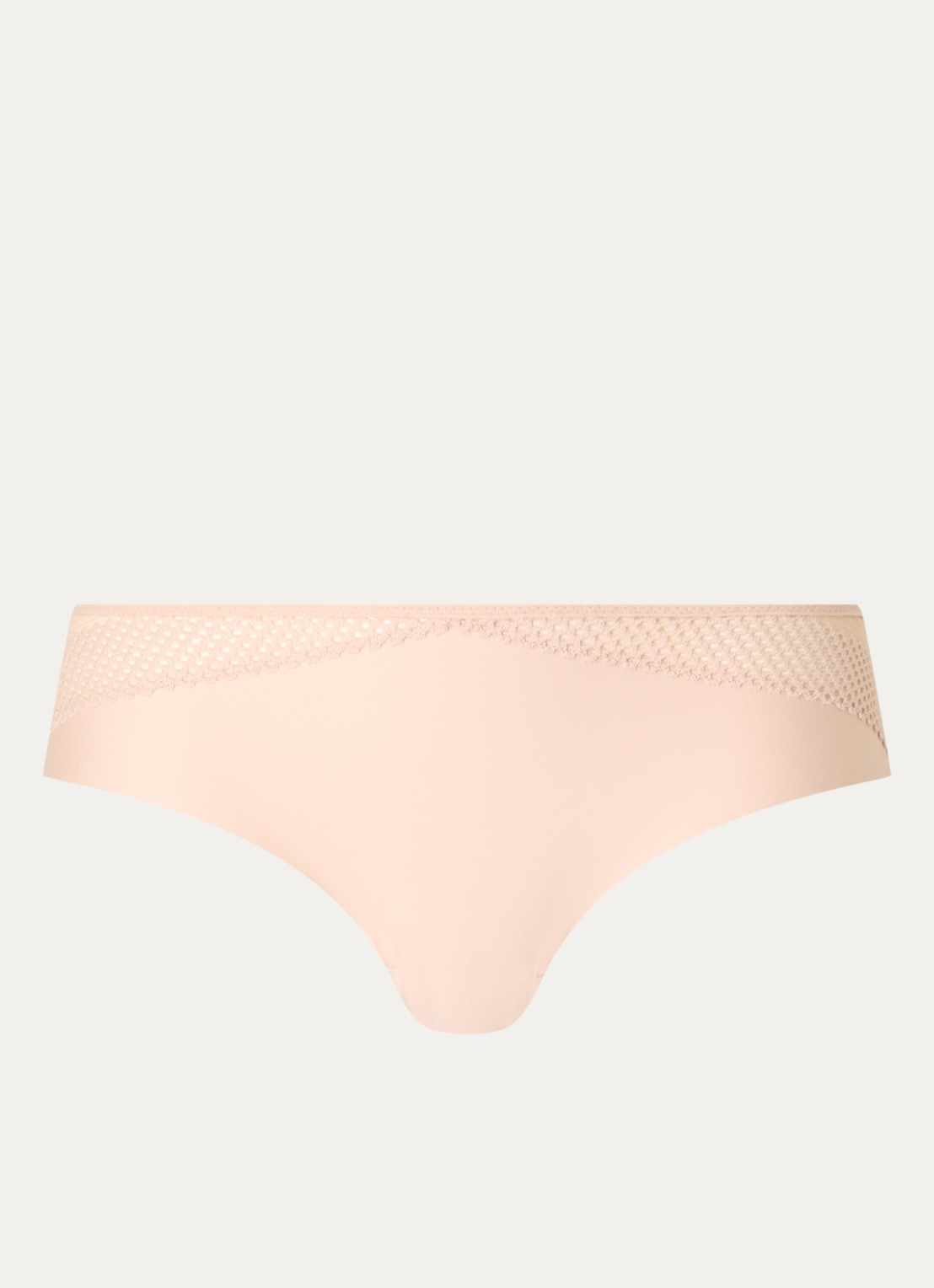 Chantelle Play hipster met kant - voorkant 2 beige