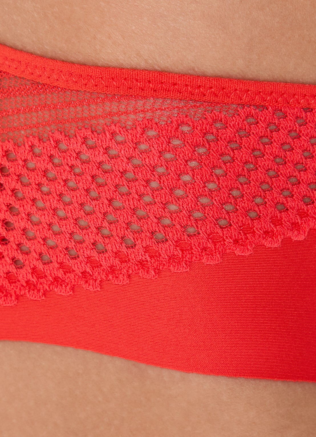 Chantelle Play hipster met kant - detail 4 rood
