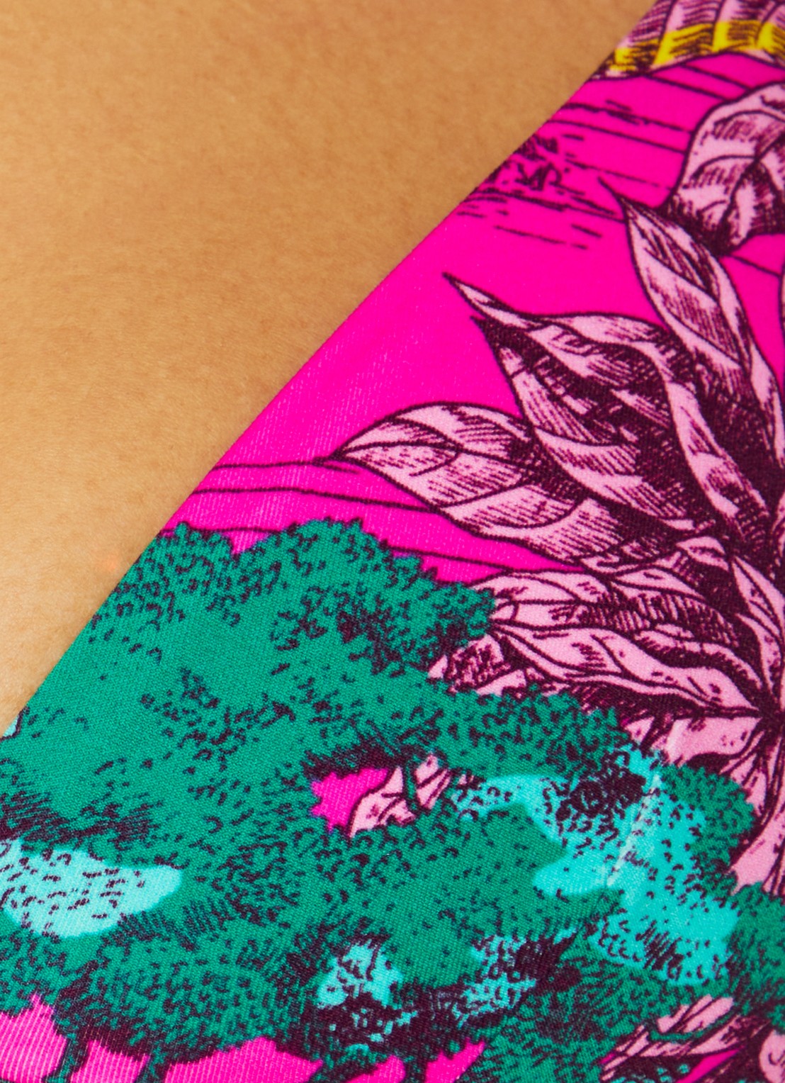 Chantelle Sauvage bikinitop met uitneembare vulling - detail 4 donkerroze