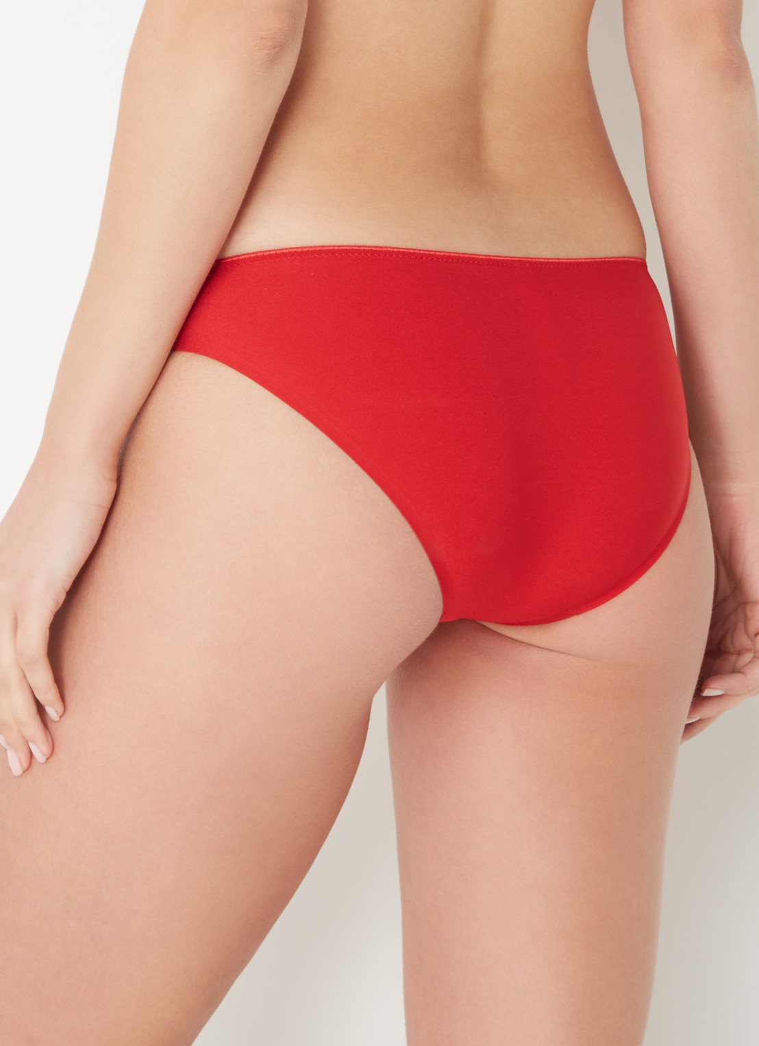 Chantelle Slip met kant - achterkant rood