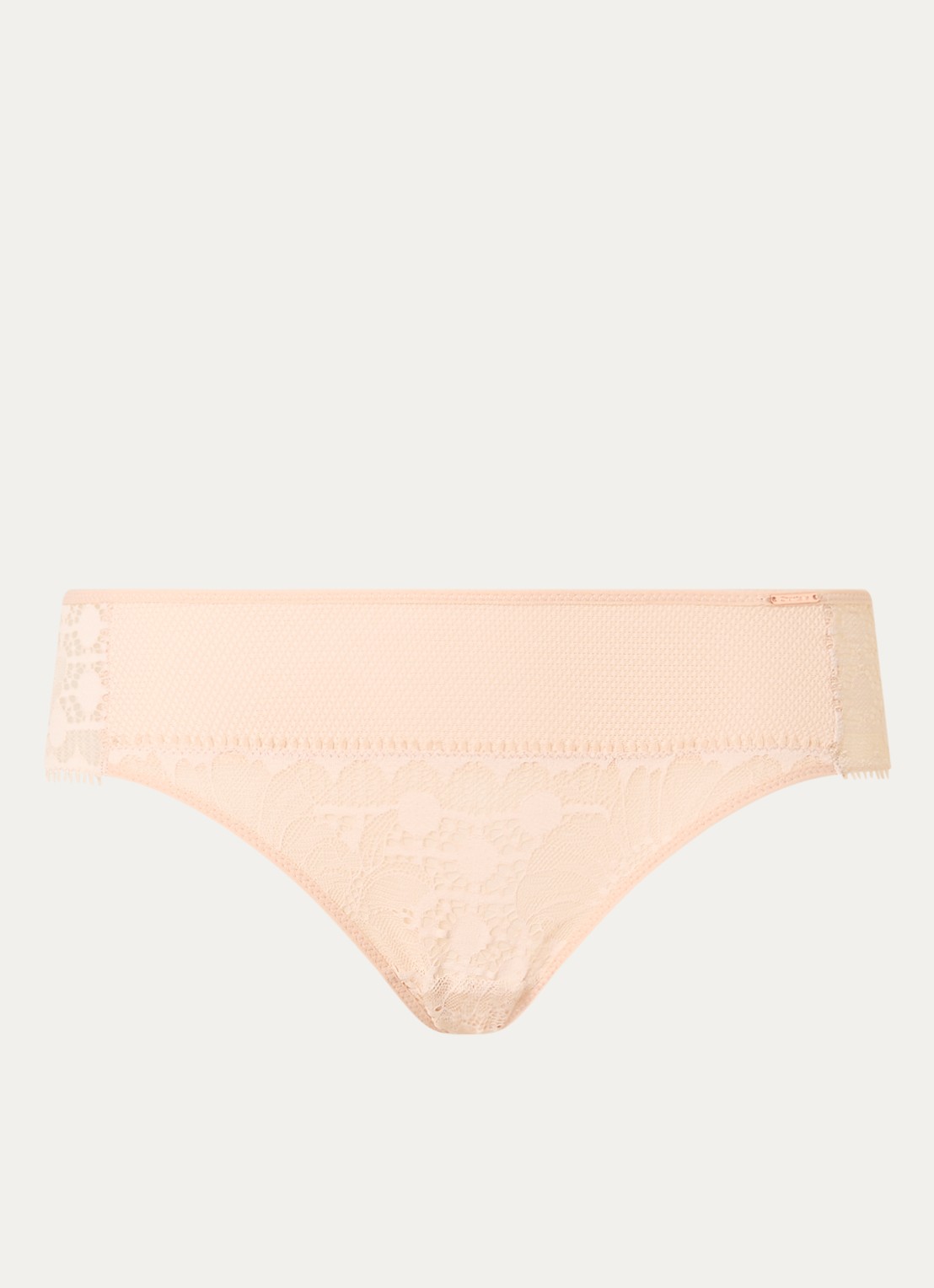 Chantelle Slip met kant - voorkant 7 beige