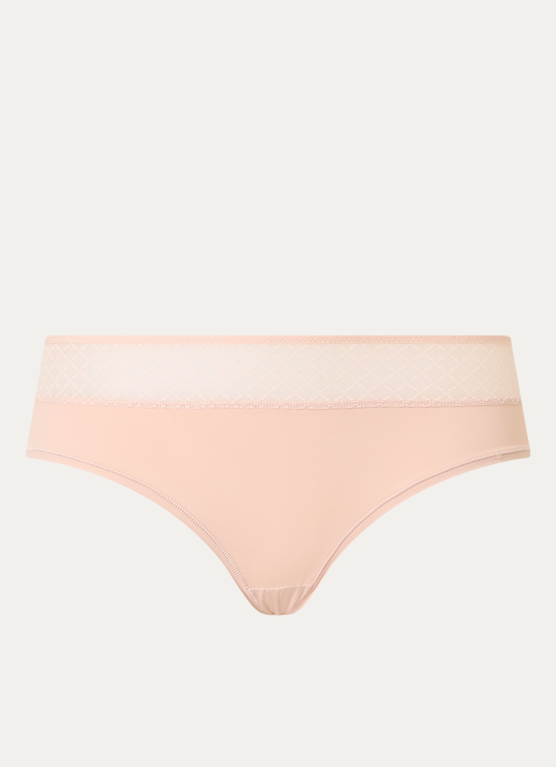 Chantelle Slip met kant - voorkant 2 lichtroze