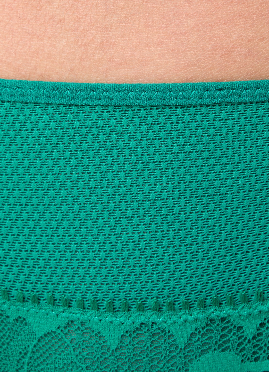 Chantelle Slip met kant - detail 2 groen