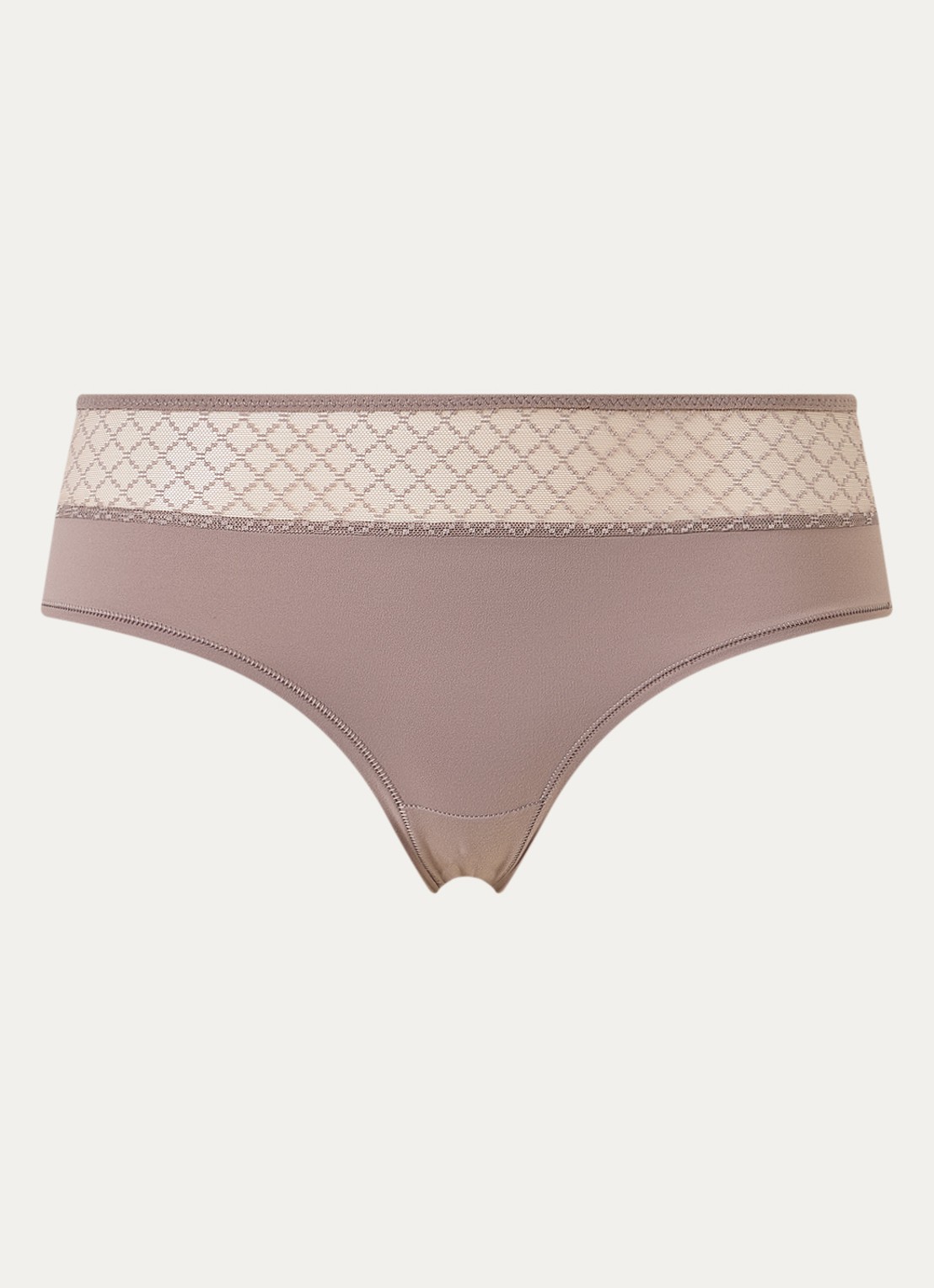 Chantelle Slip met kant - voorkant 3 taupe