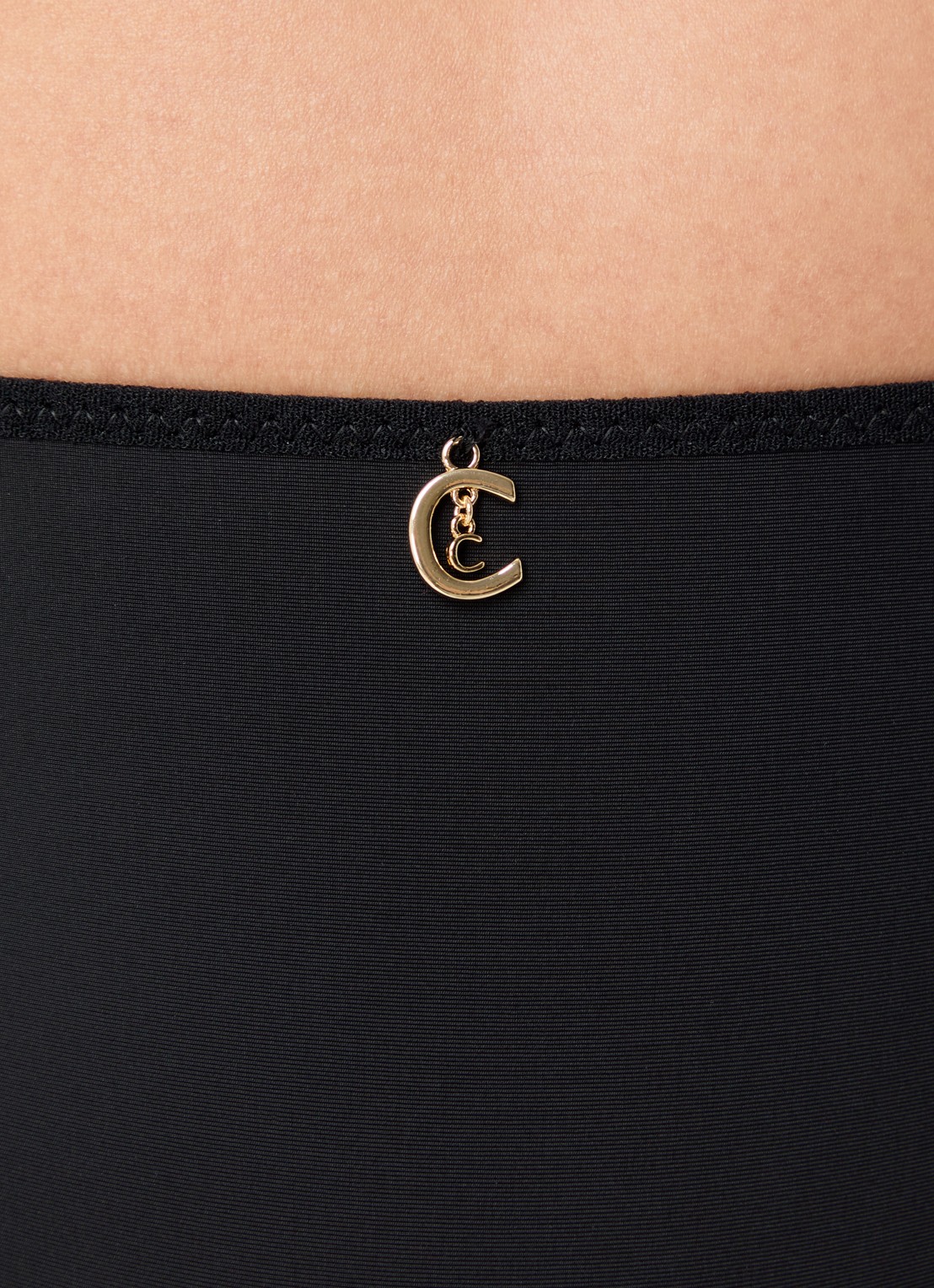 Chantelle Slip met kant - detail 2 zwart