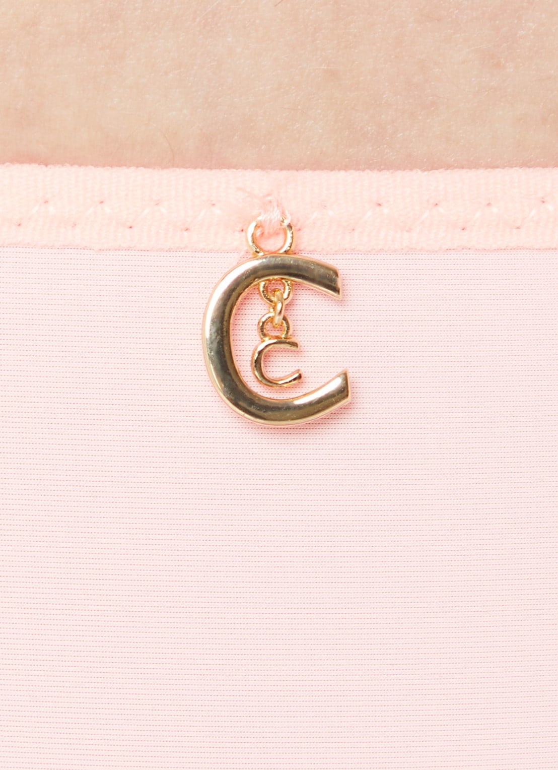 Chantelle Slip met kant - detail 5 zalmroze