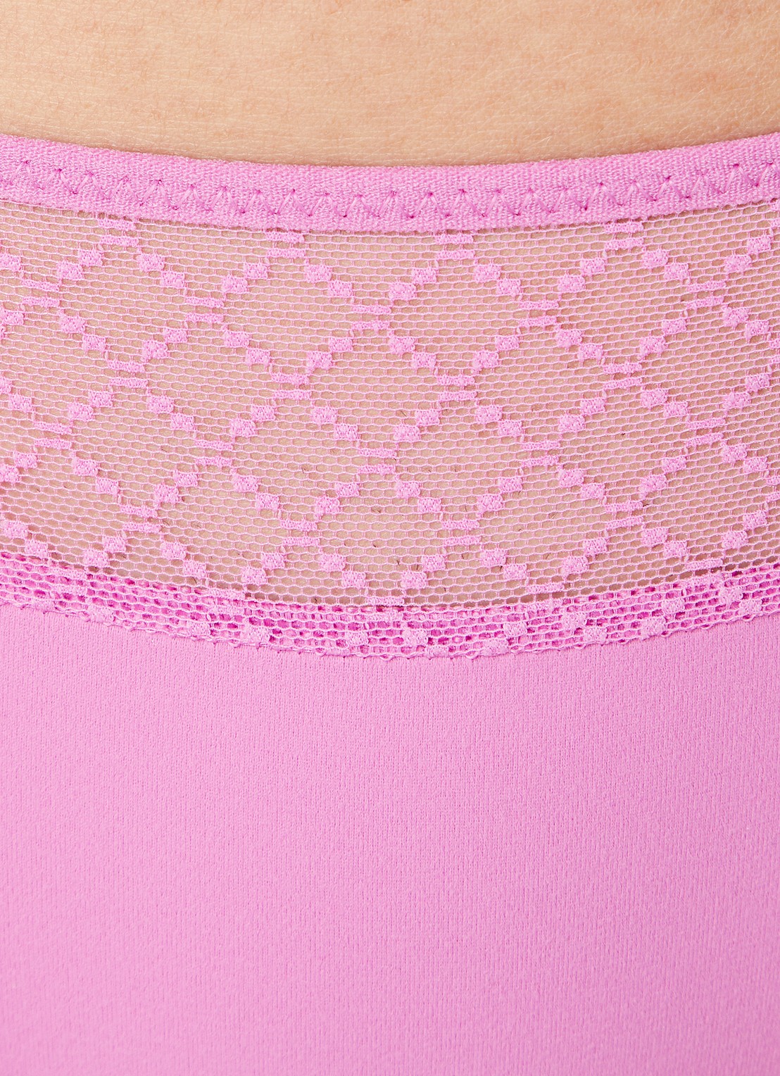 Chantelle Slip met kant - detail 4 roze