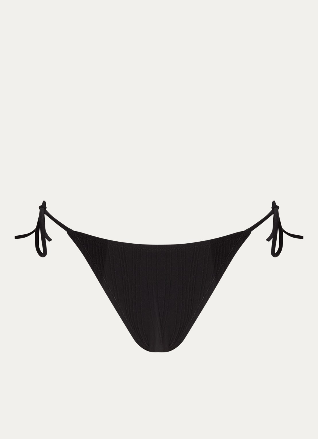 Chantelle Tanga bikinislip met structuur - voorkant 4 zwart