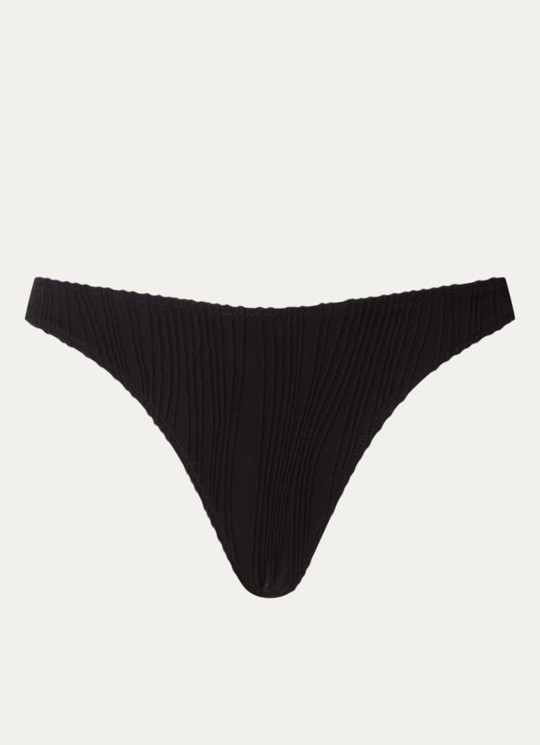 Chantelle Tanga bikinislip met structuur - voorkant 2 zwart