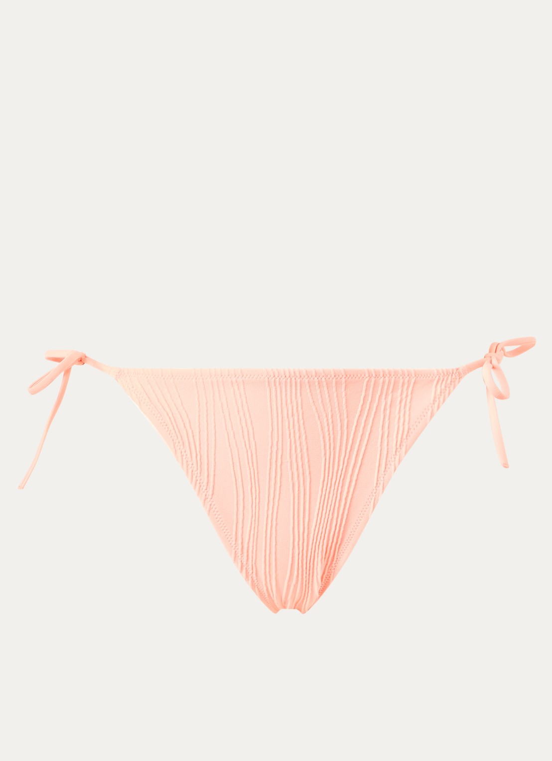 Chantelle Tanga bikinislip met structuur - voorkant 3 abrikoos